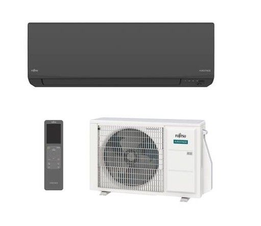Aire acondicionado 1x1 Fujitsu ASY25-KJ split pared Inverter negro