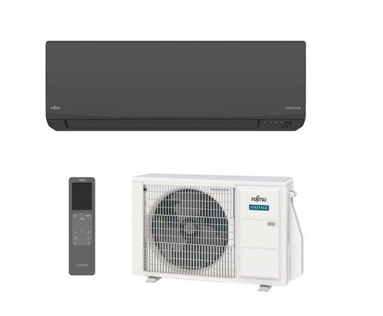 Aire acondicionado 1x1 Fujitsu ASY35-KJ split pared Inverter negro