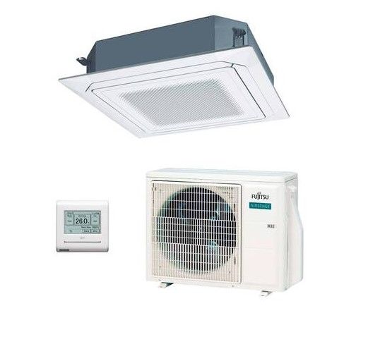 Aire acondicionado 1x1 Fujitsu AUY50-KA split cassette Inverter con flujo circular