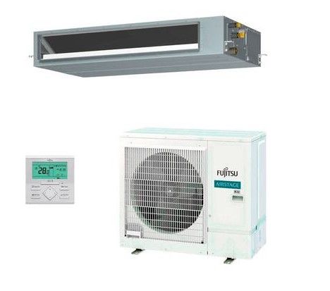 Aire acondicionado 1x1 Fujitsu ACY100-KA split conducto Inverter con bomba de condensados