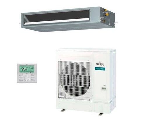 Aire acondicionado 1x1 Fujitsu ACY125T-KA split conducto Inverter con bomba de condensados