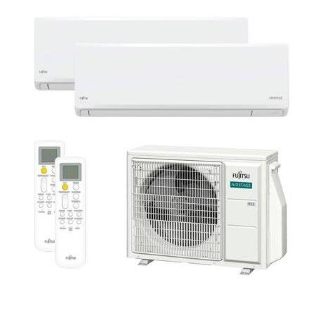 Aire acondicionado multisplit 2x1 Fujitsu ASY35U2MI-KN (U. Ext. 50) con Wi-Fi incluido