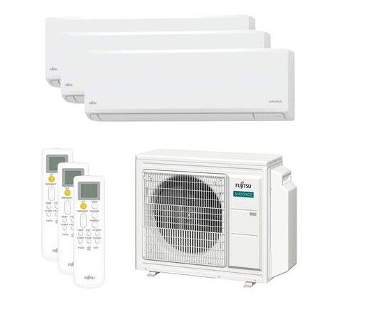 Aire acondicionado multisplit 3x1 Fujitsu ASY3520U3MI-KN (U. Ext. 71) con Wi-Fi incluido