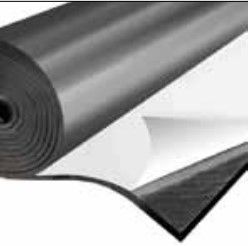 POLYFLEX C1 SA - Plancha en rollo ancho, referencia C1BLA06SADUC de Juno ingenieria del aislamiento. Adhesiva. Ancho rollo: 1500 mm. Espesor 6 mm